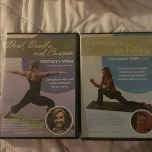 Fertility yoga acupressure for fertility dvd set
